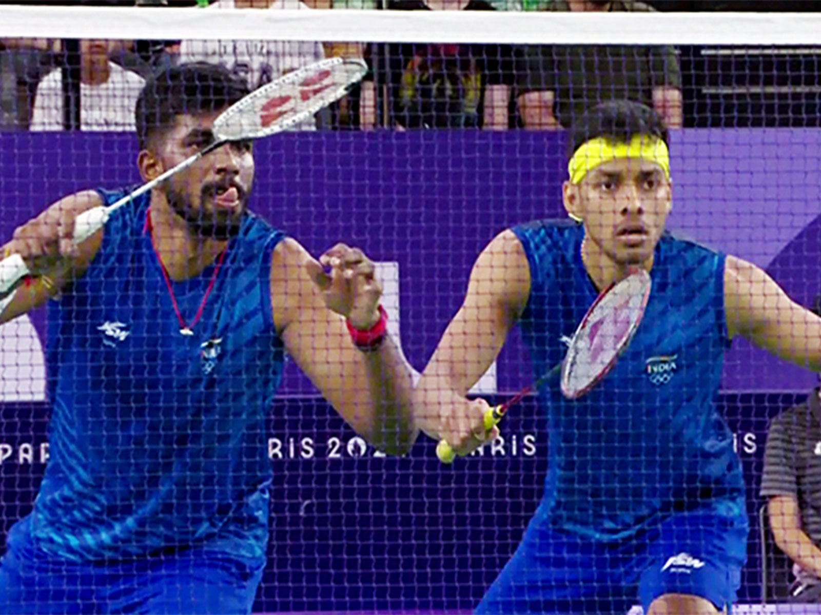 Badminton duo Satwiksairaj Rankireddy and Chirag Shetty (File Photo/ANI)