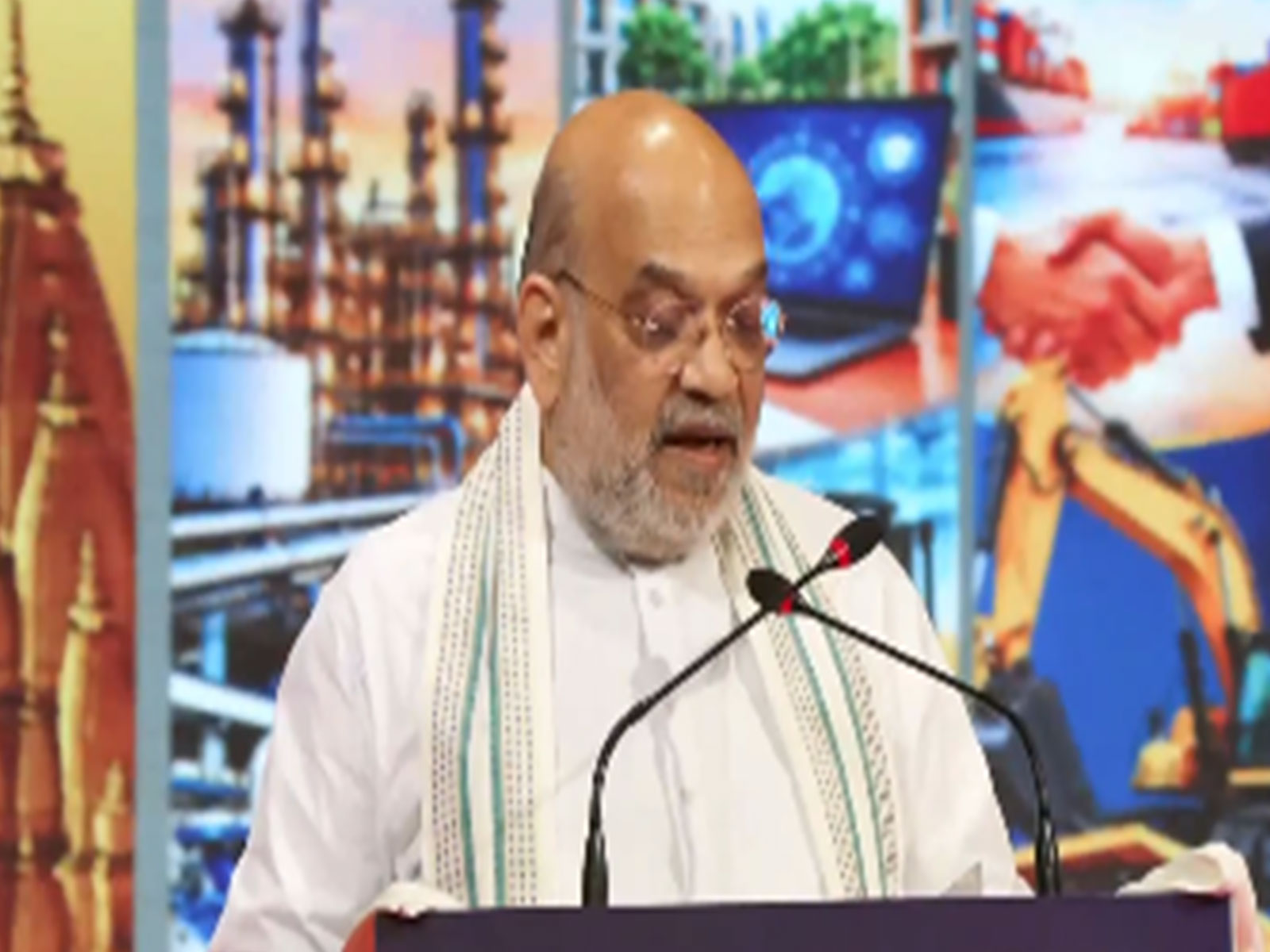 Home Minister Amit Shah at UP International Trade Show 2026 (Photo/ANI)