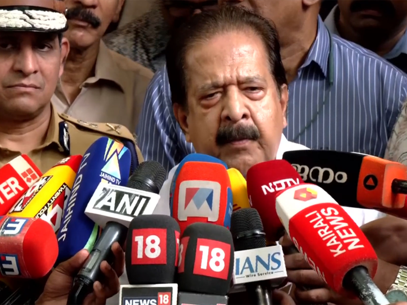 Keralam Home and Vigilance Minister Ramesh Chennithala (Photo/ANI)