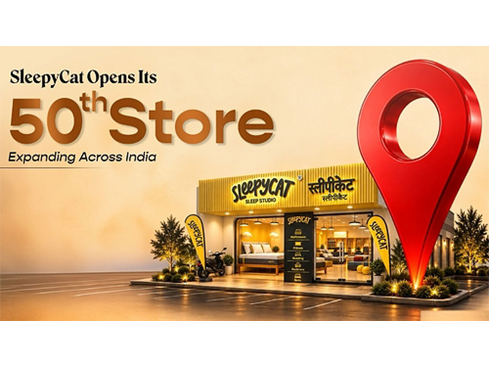 SleepyCat Opens 50th Store