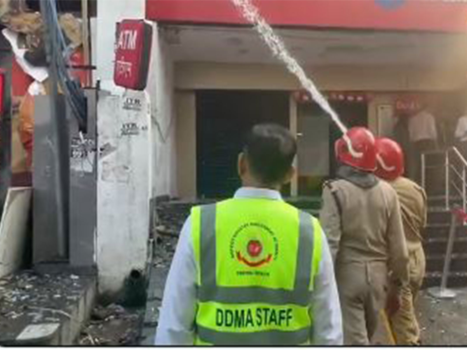 Fire tenders deployed at the site (Photo/ANI)