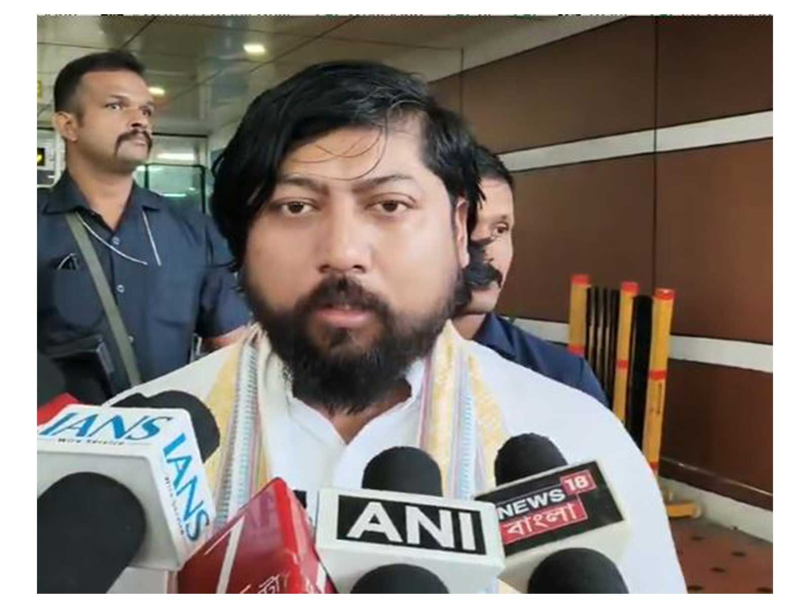  Bharatiya Janata Party (BJP) leader Nisith Pramanik (Photo/ANI)