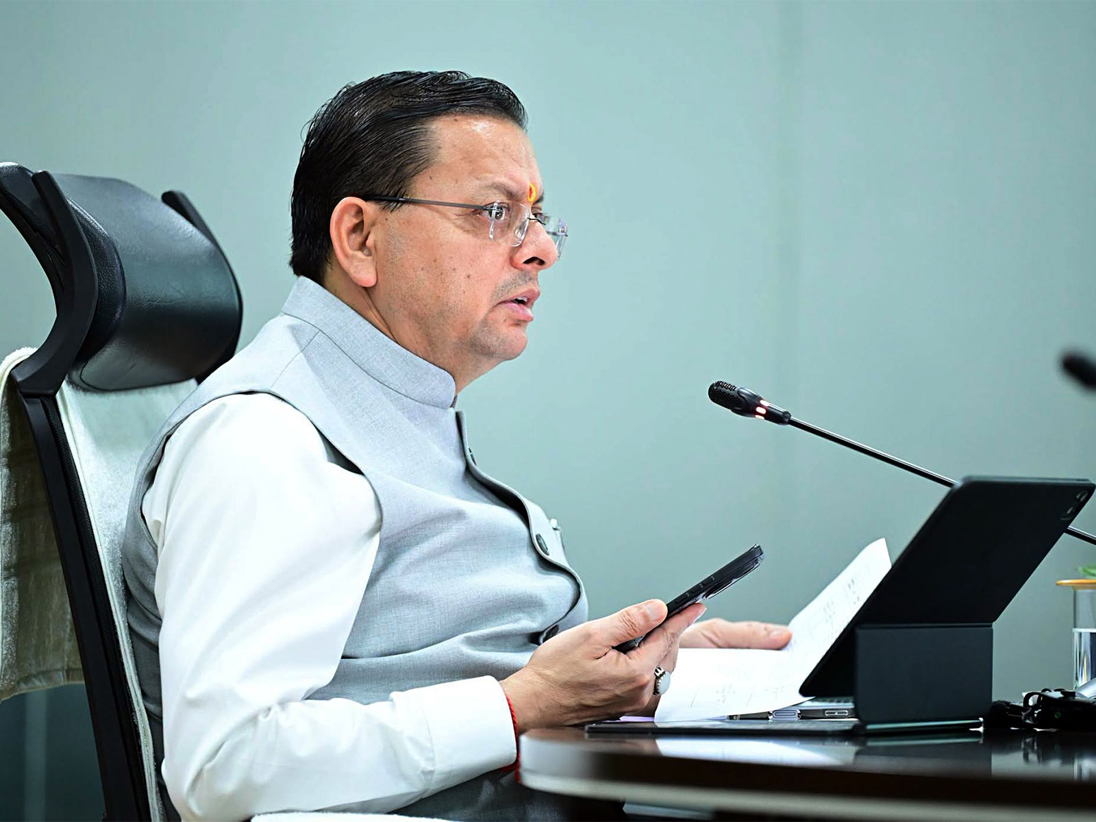 Uttarakhand CM Pushkar Singh Dhami (File photo/ANI)