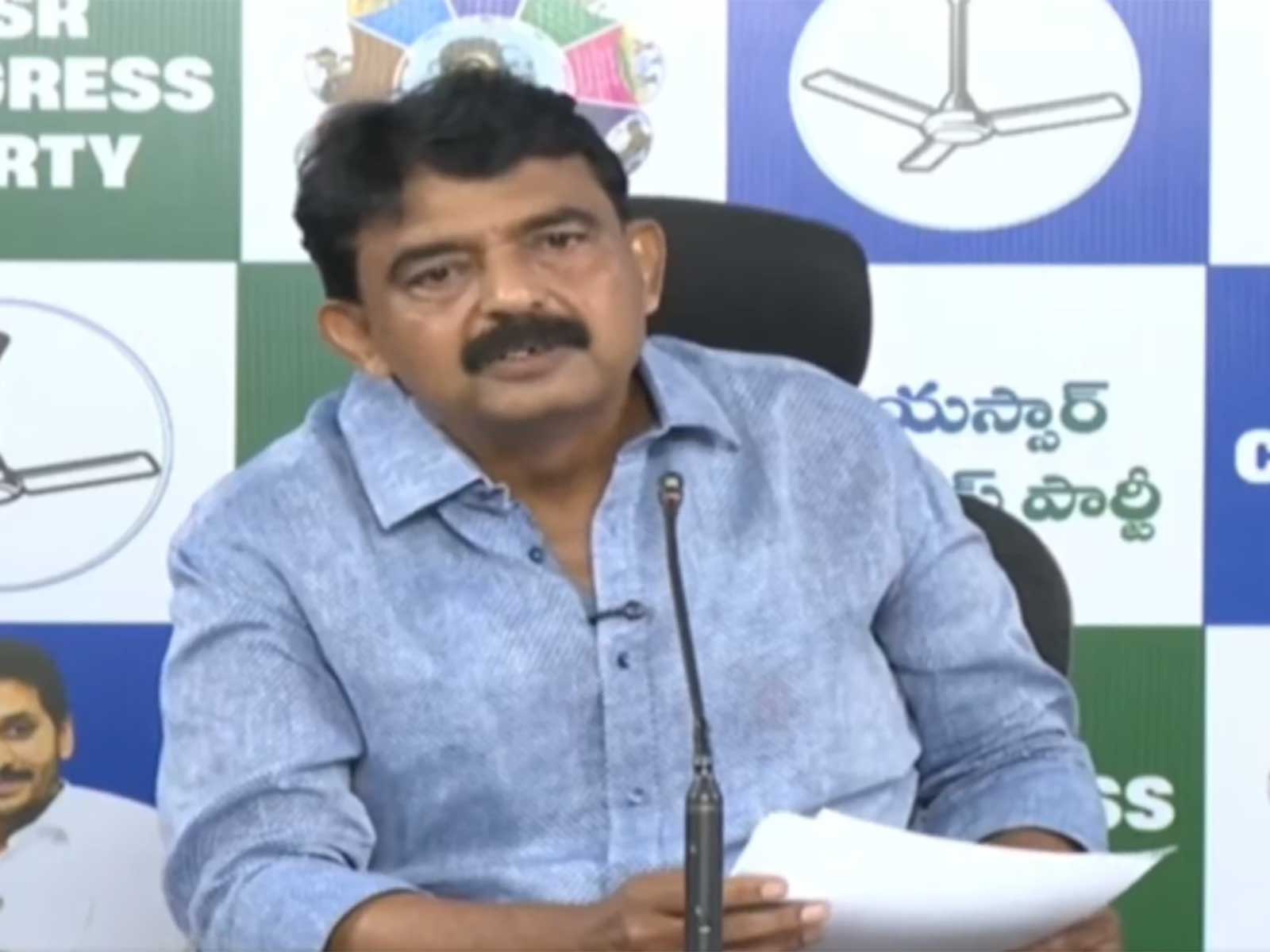 Krishna District President and Former Minister Perni Venkatramaiah (Nani) (Photo: X/YSRCP)