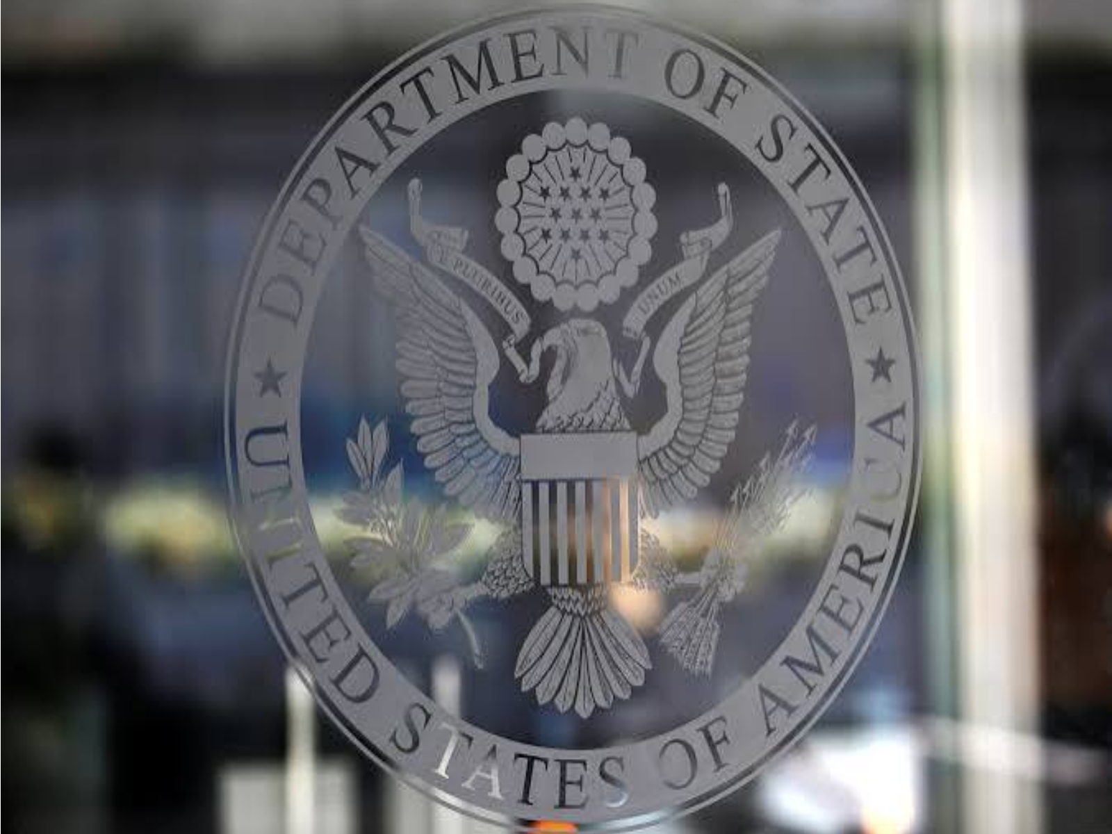 The seal of the United States Department of State. (Photo/Reuters)