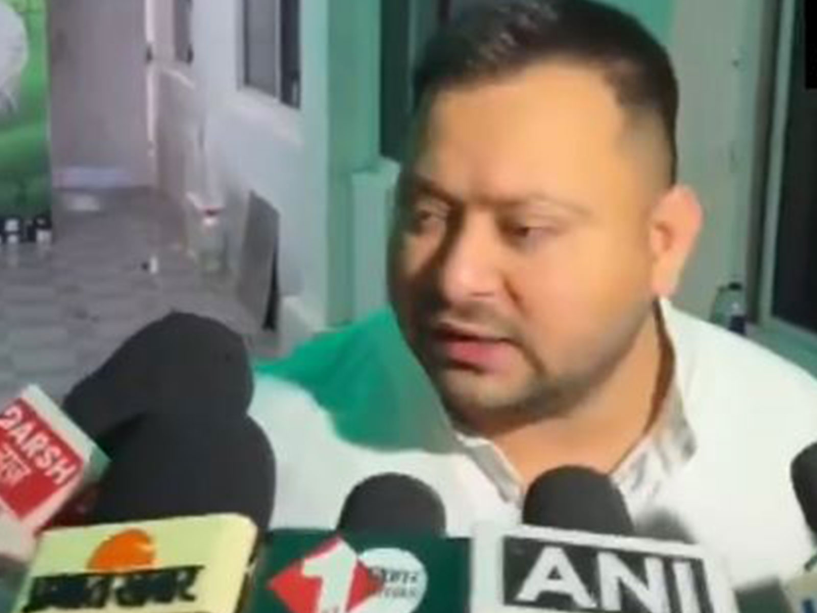 Rashtriya Janata Dal (RJD) leader and Leader of Opposition in the Bihar Legislative Assembly, Tejashwi Yadav (Photo/ANI)