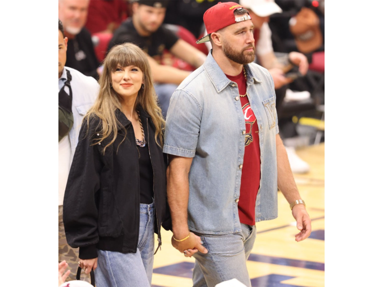 Taylor Swift, Travis Kelce (Photo/Reuters)