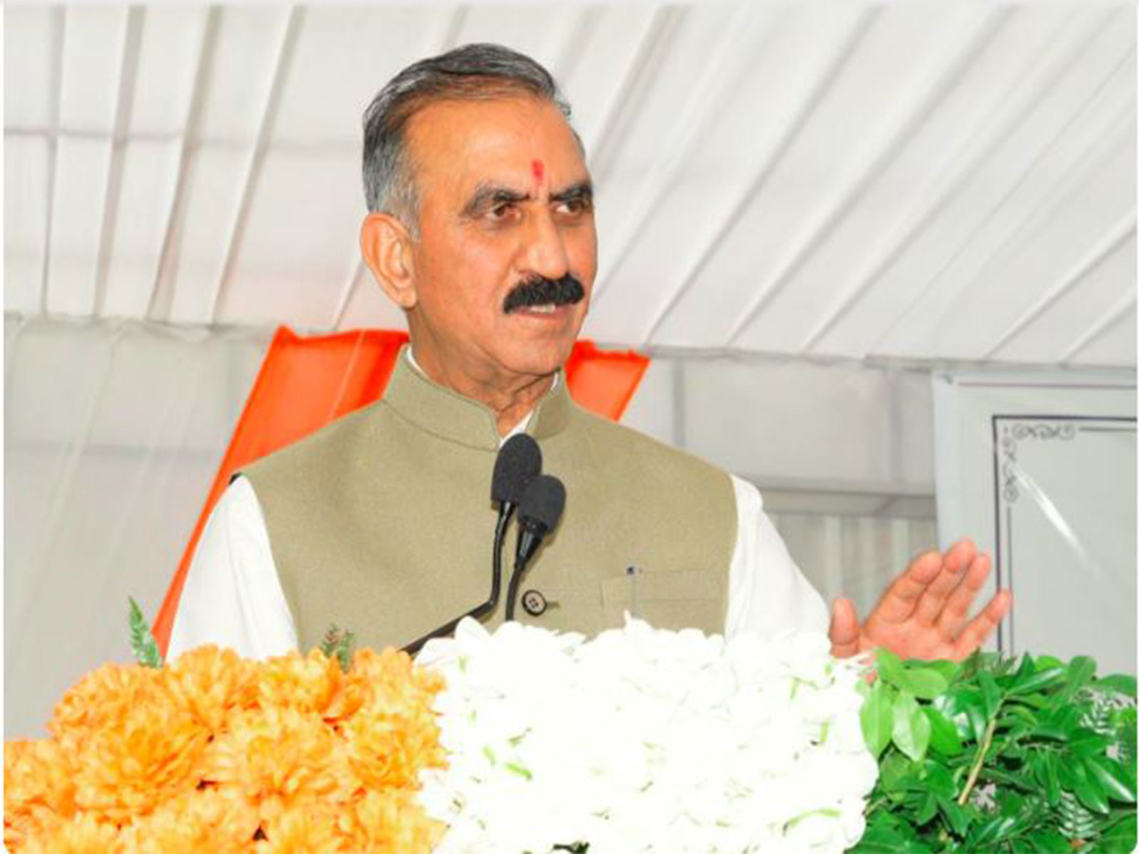Himachal Pradesh Chief Minister Sukhvinder Singh Sukhu (File photo/ANI)