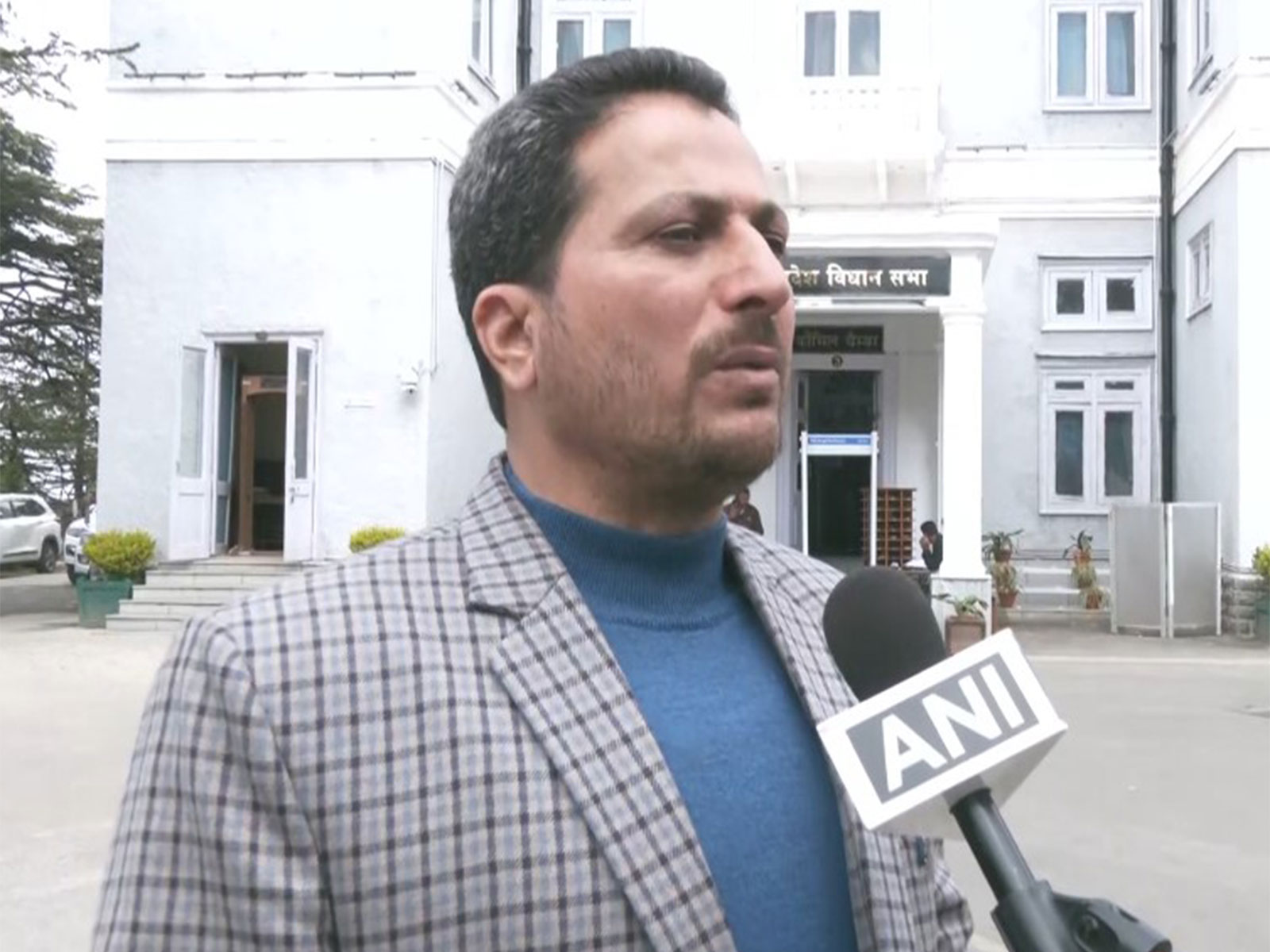 BJP MLA Rakesh Jamwal (File Photo/ANI)