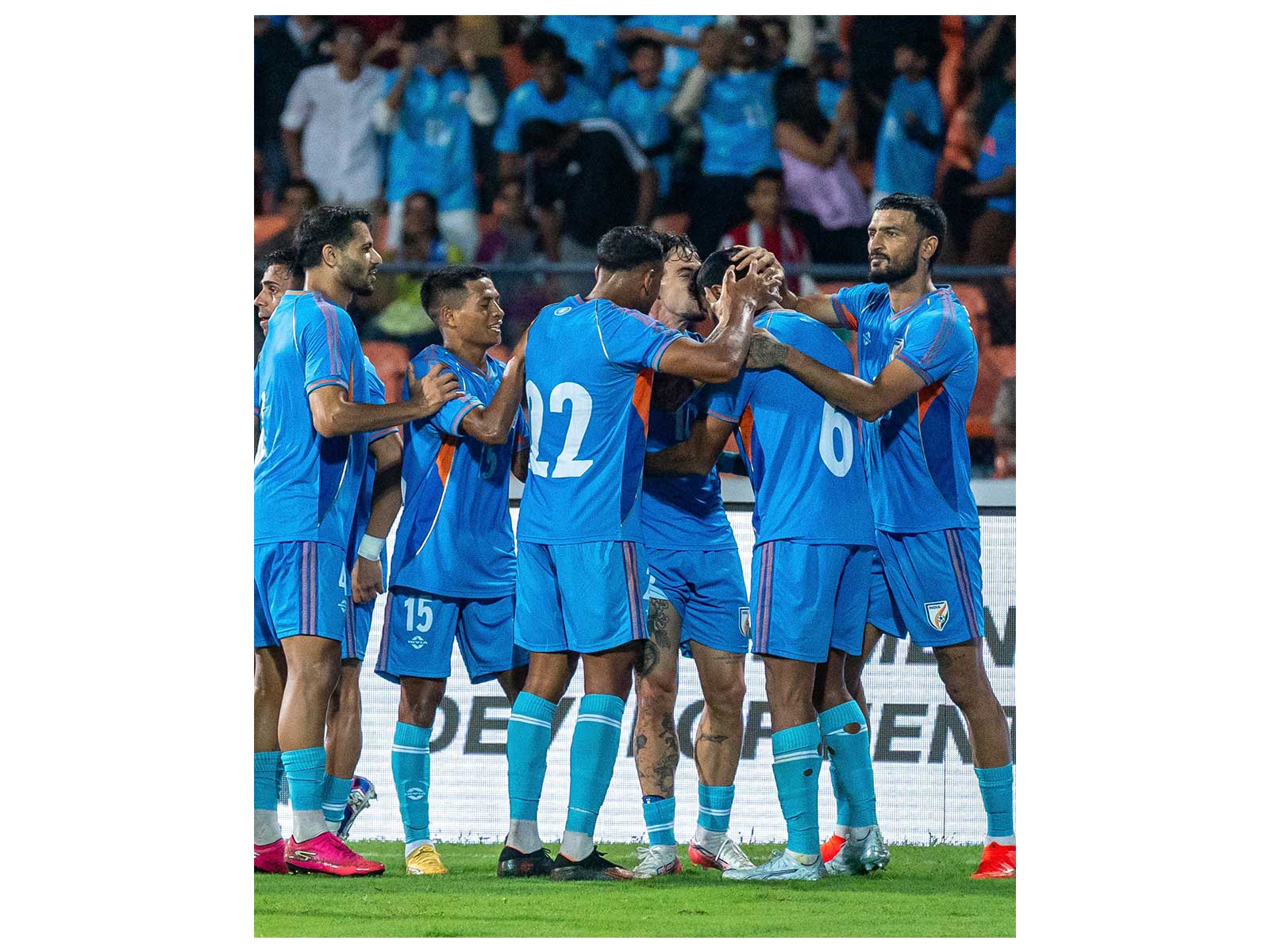 India men's football team. (Photo: X/ @IndianFootball)