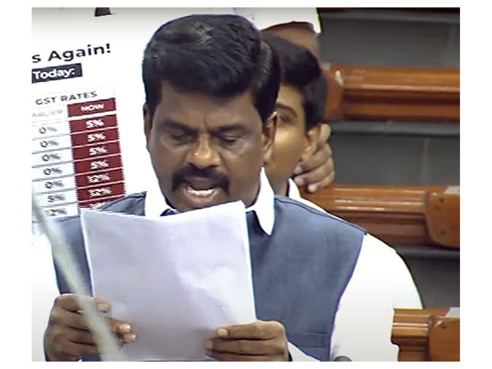 YSRCP spokesperson and former MP Gorantla Madhav (File Photo/ANI)