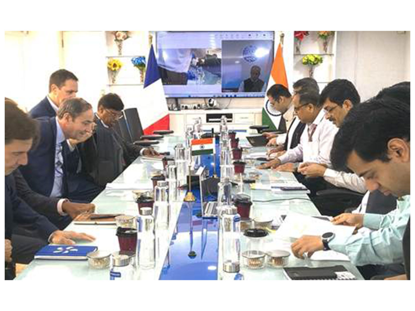 India-France power sector talks in New Delhi (Photo/PIB)