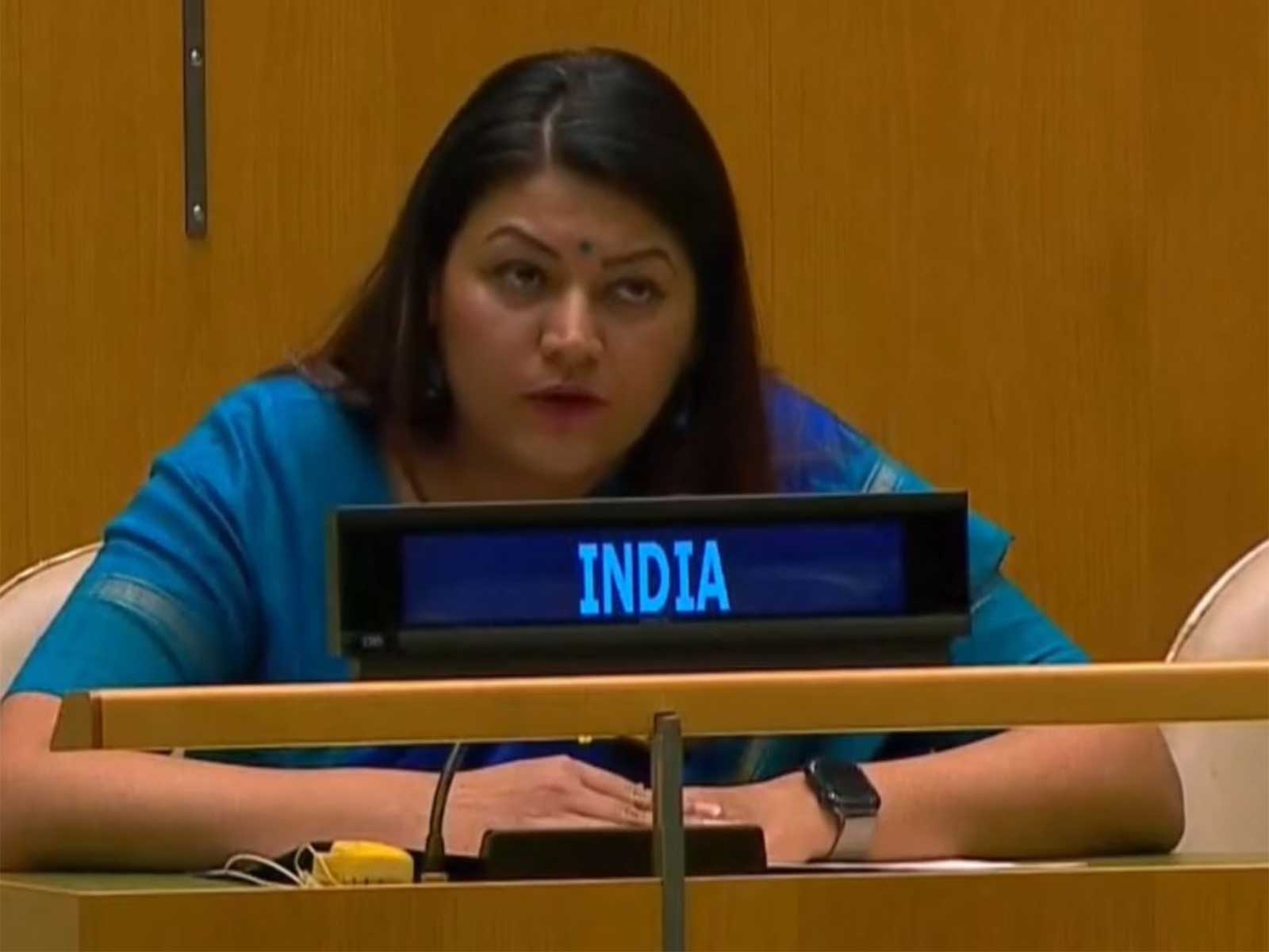 First Secretary in India's Permanent Mission to the UN, Petal Gahlot (Photo/ANI)