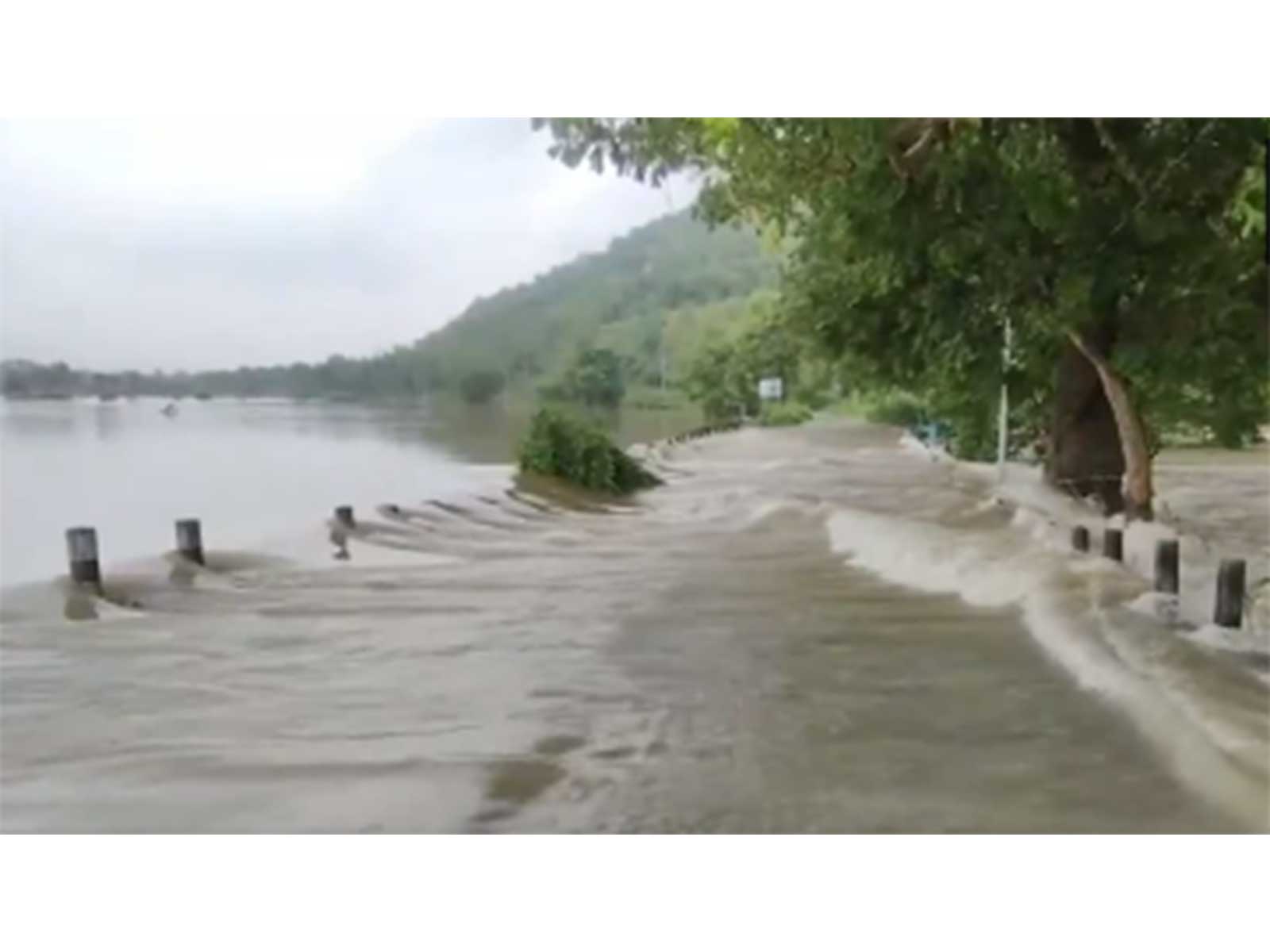  Flood-like situation, Banpur of Khordha district, Odisha (Photo/ANI)