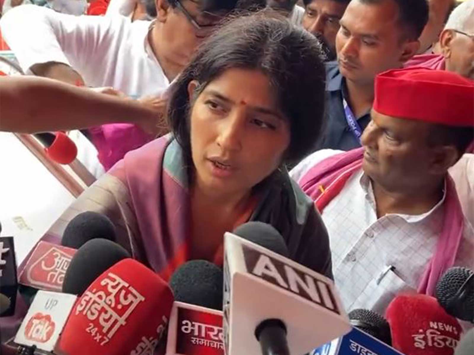 Samajwadi Party (SP) MP Dimple Yadav (Photo/ANI)
