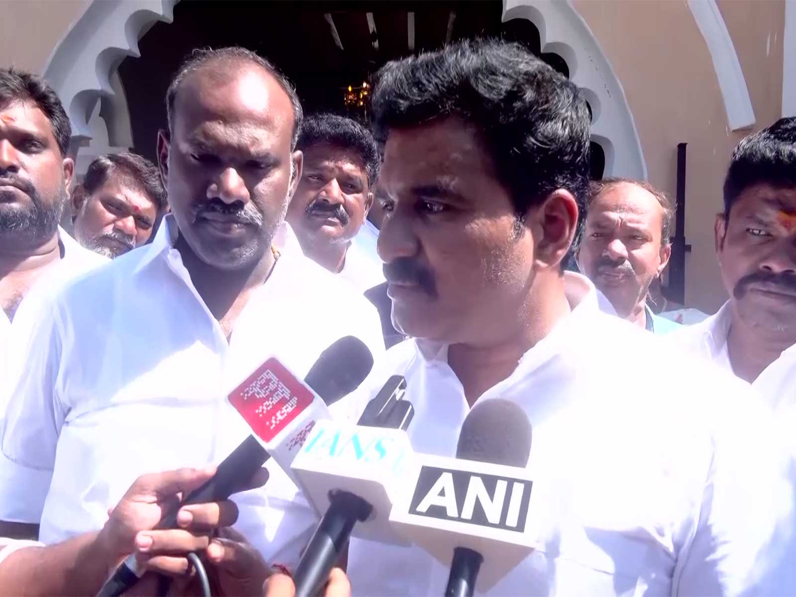 Tamil Nadu Minister CTR Nirmal Kumar (Photo/ANI)