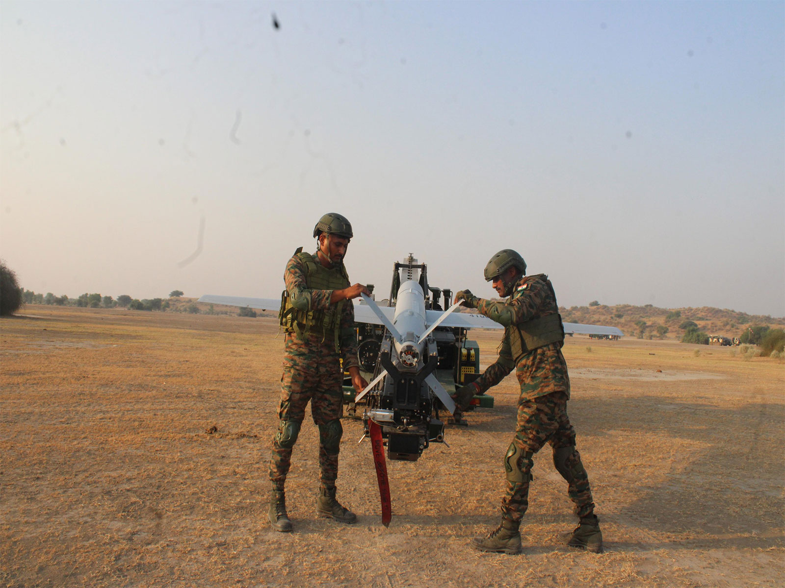 SkyStriker loitering munition conducts precision strike (Photo/Indian army)