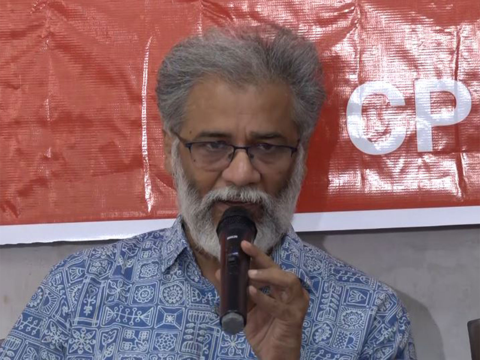 CPI(ML) Liberation general secretary Dipankar Bhattacharya (Photo/ANI)