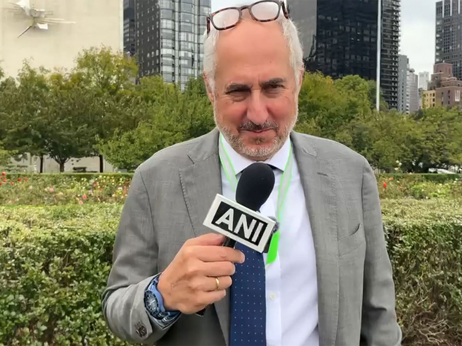 Stephane Dujarric, Spokesperson for United Nations Secretary-General Antonio Guterres (Photo/ANI) 