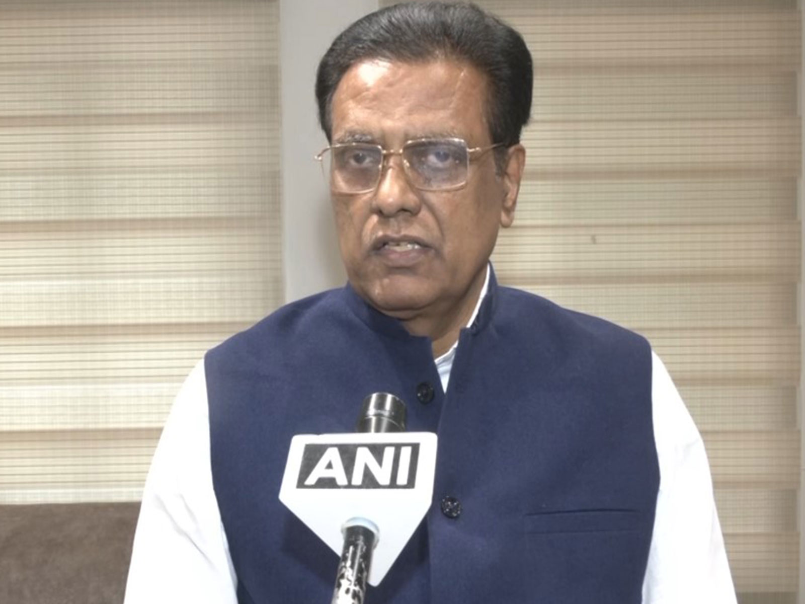 Telangana BJP spokesperson NV Subhash (Photo/ANI)
