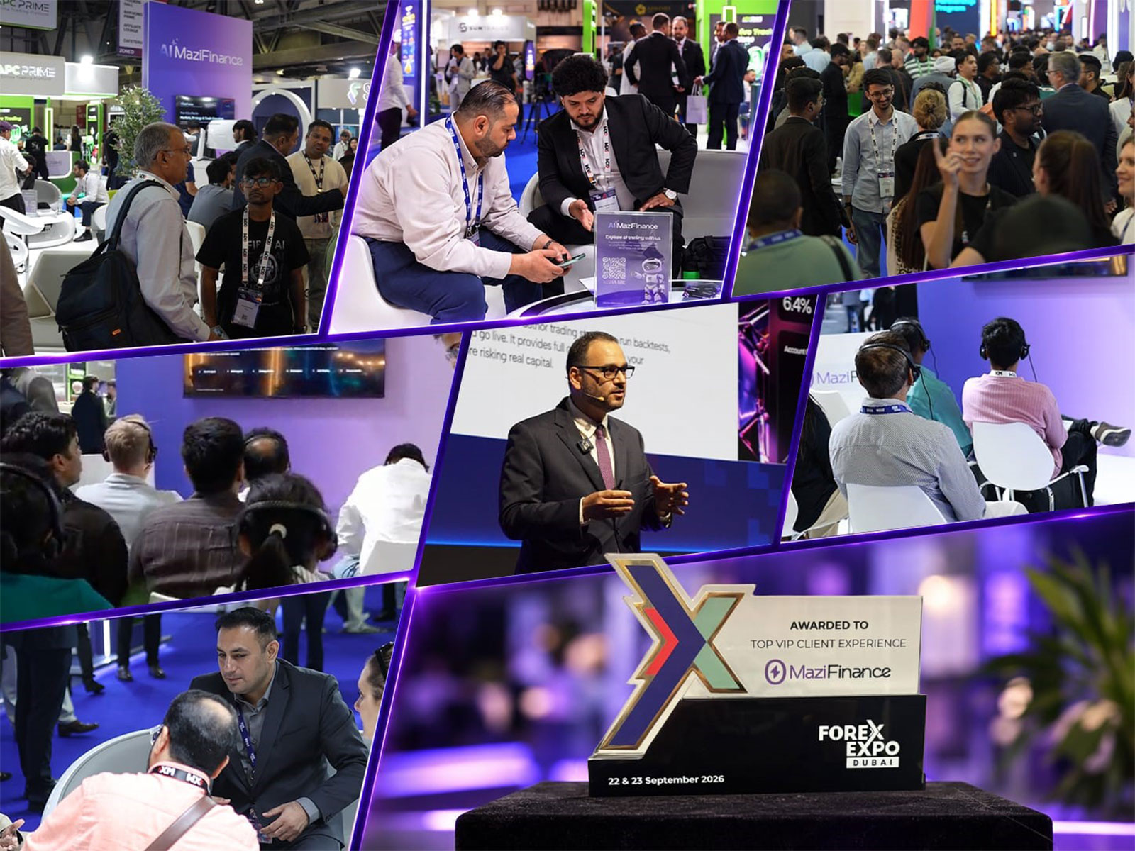 A Resounding Success: MaziFinance Concludes The Forex Expo Dubai as Titanium Sponsor & Wins "Top VIP Client Experience" Award