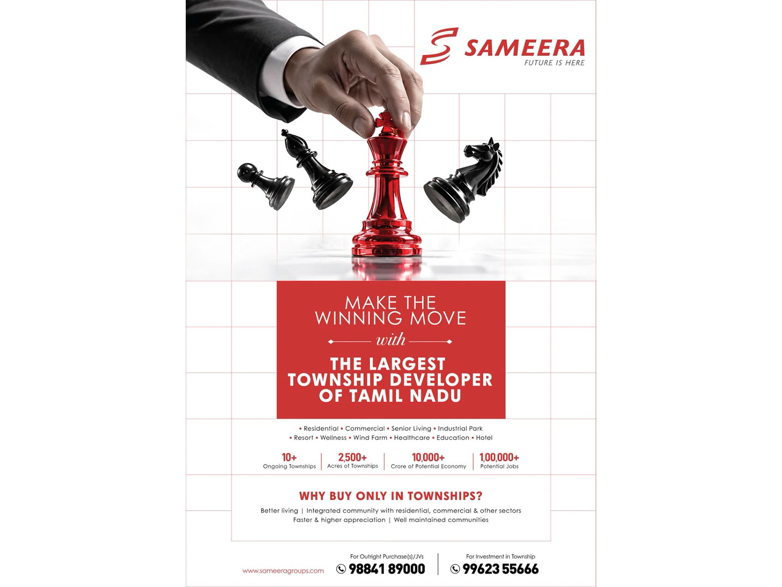 Sameera - The largest Township developer of Tamil Nadu