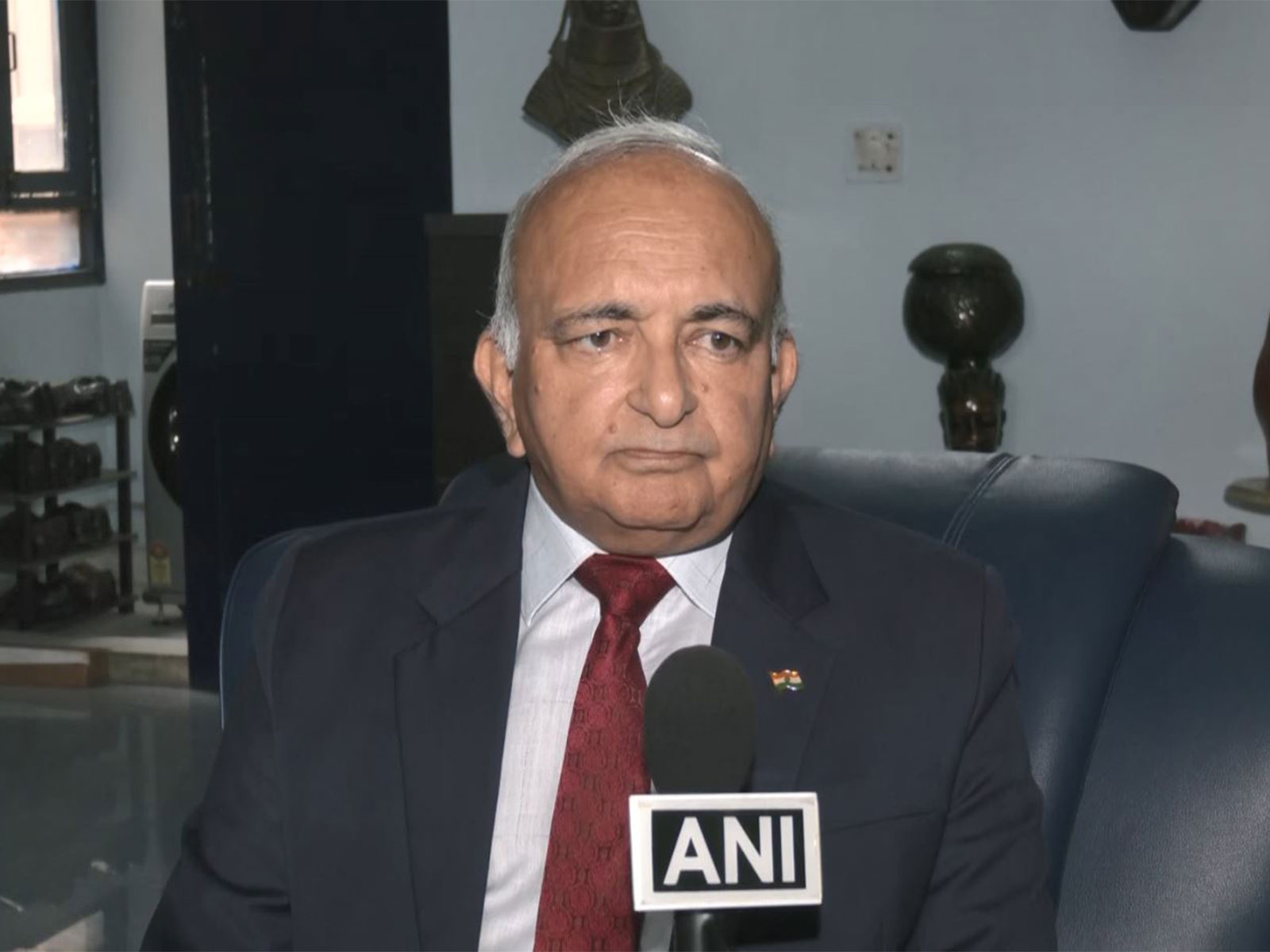 Former diplomat Mahesh Sachdev (Photo/ANI)