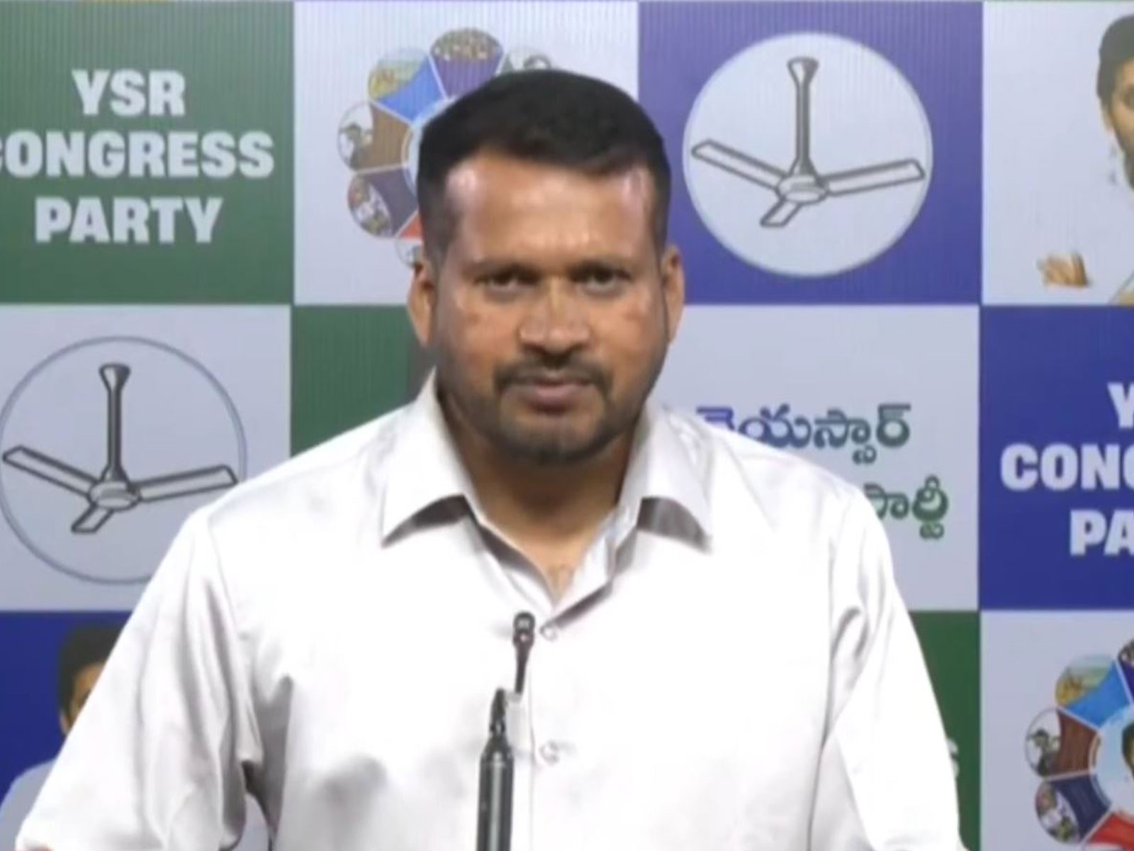 YSRCP ST Cell State president (Pain Tribes) Gunda Surendra (Photo:X/@YSRCParty)