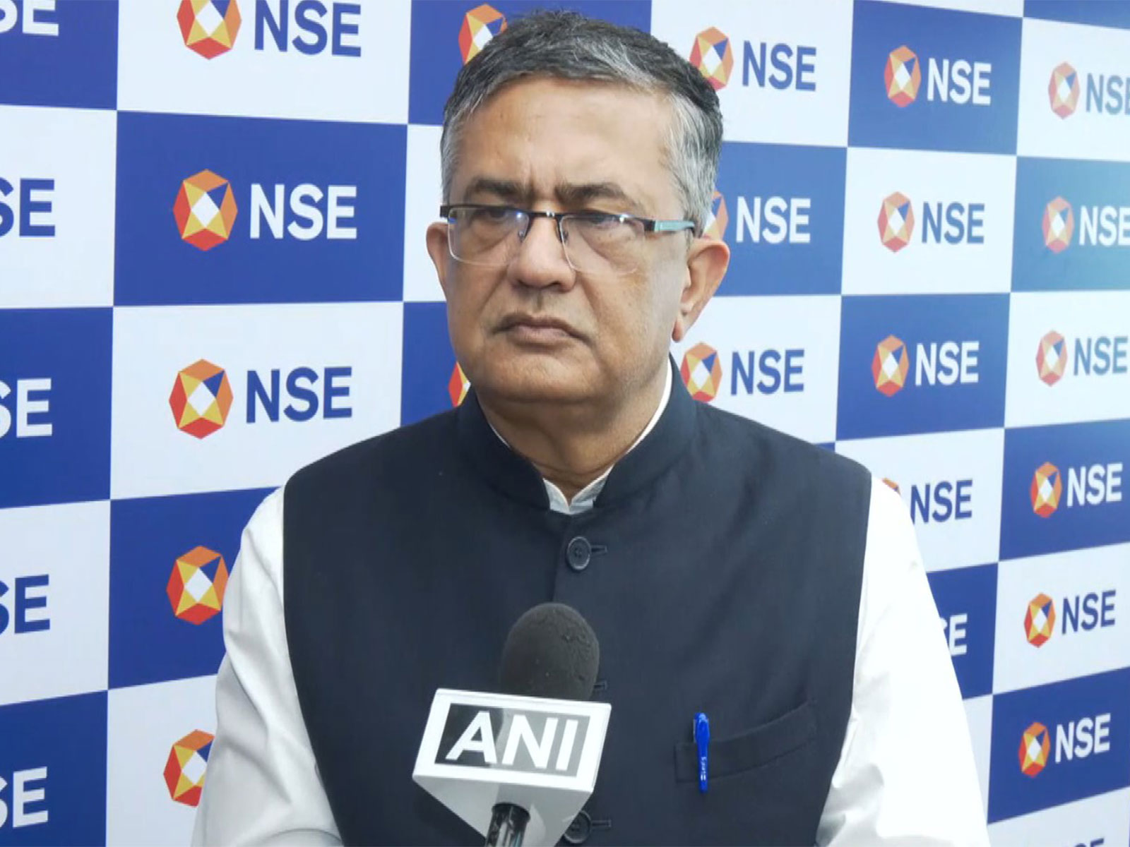 Ashish Kumar Chauhan, MD and CEO, National Stock Exchange (NSE). (Photo-ANI)