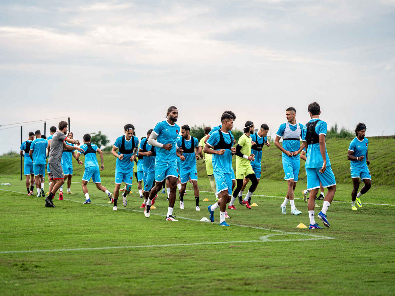 Punjab FC during training session (Image: Punjab FC media)