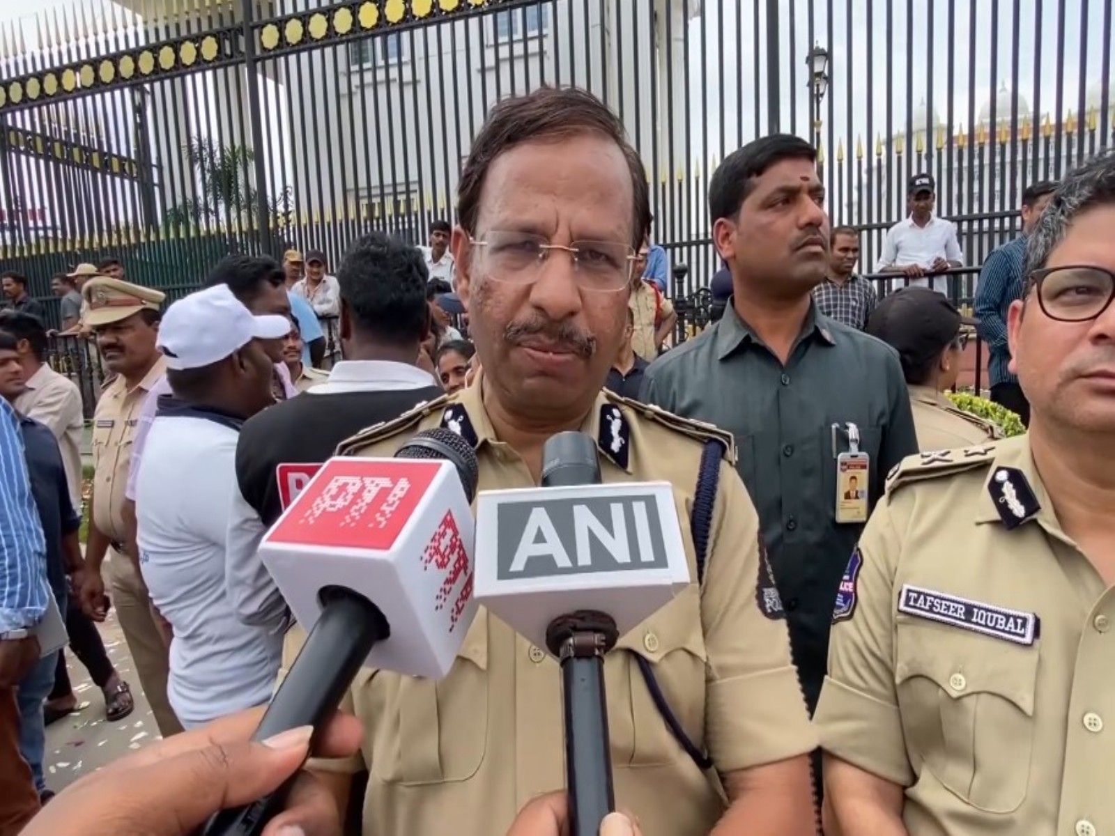 Hyderabad City Police Commissioner VC Sajjanar (Photo/ANI)