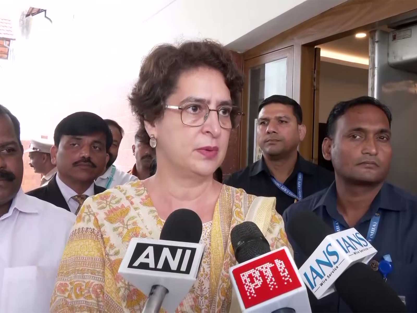 Congress Wayanad MP Priyanka Gandhi Vadra (Photo/ANI)