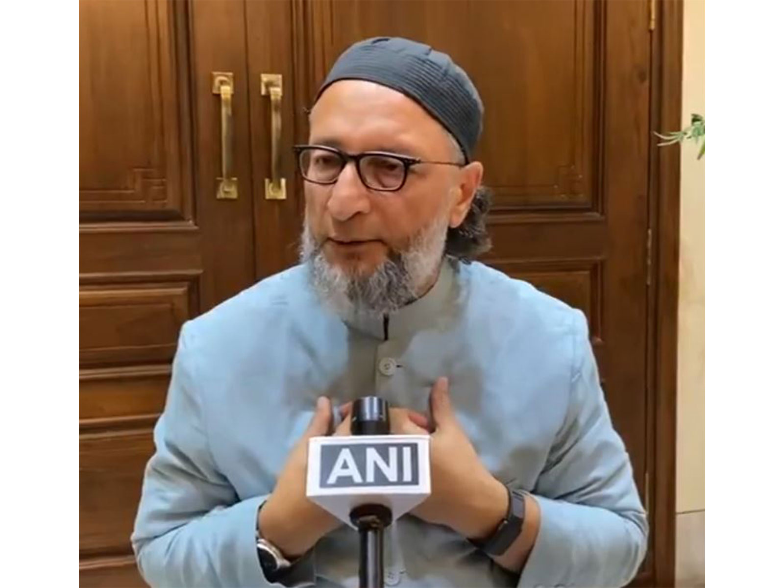 AIMIM Chief and MP Asaduddin Owaisi (Photo/ANI)
