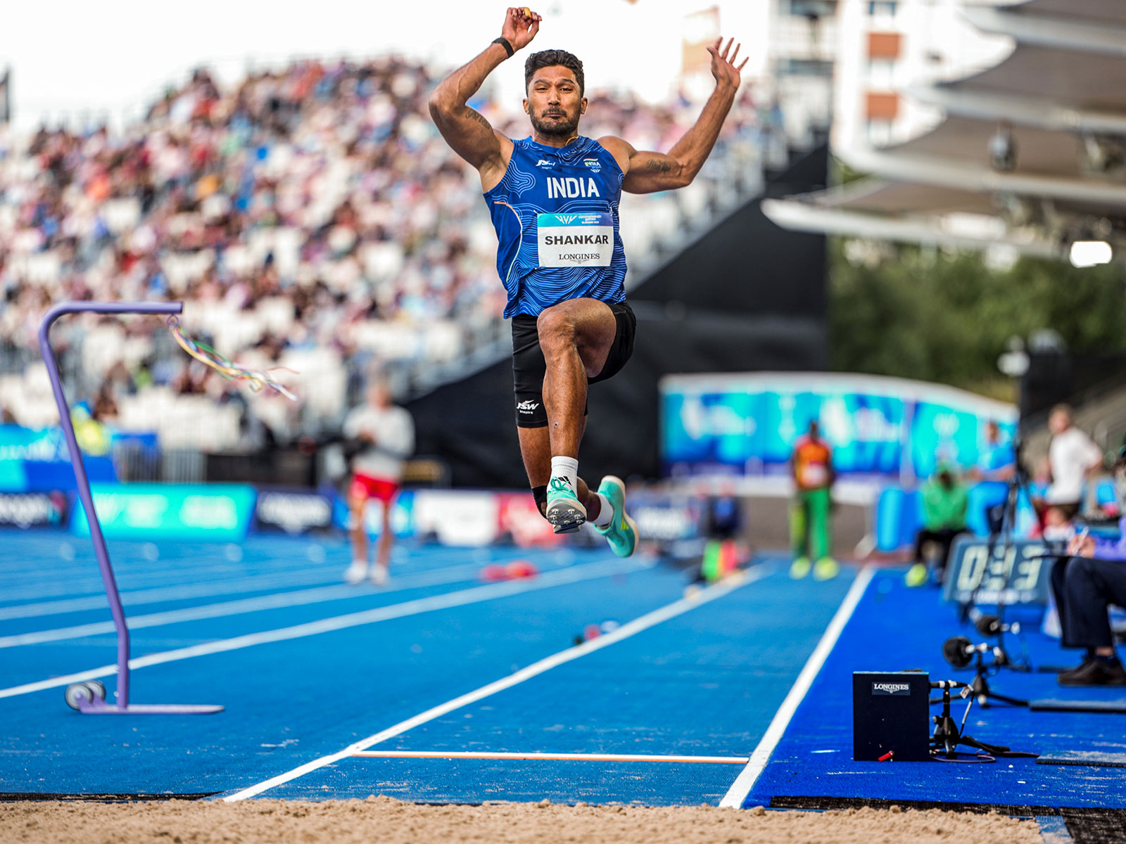 Tejaswin Shankar. (Photo: ANI)