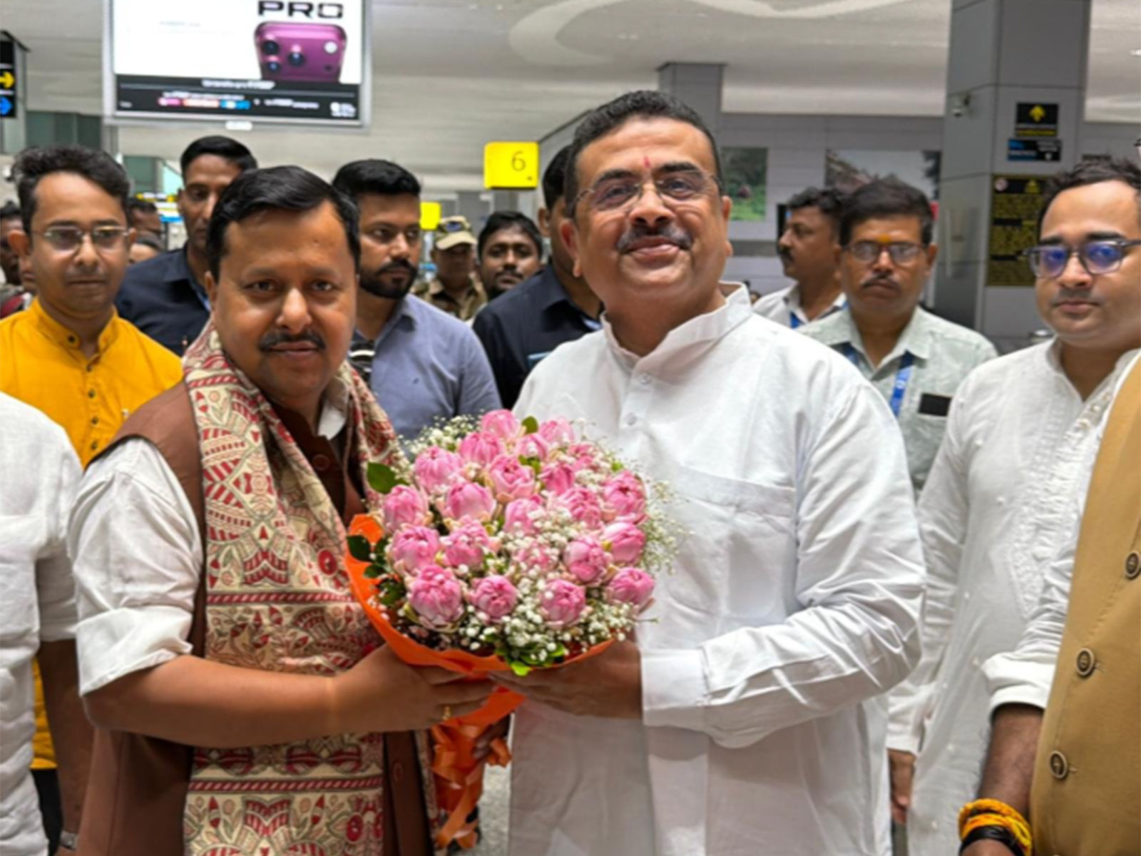 West Bengal Chief Minister Suvendu Adhikari and BJP National President Nitin Nabin (Photo/ANI)