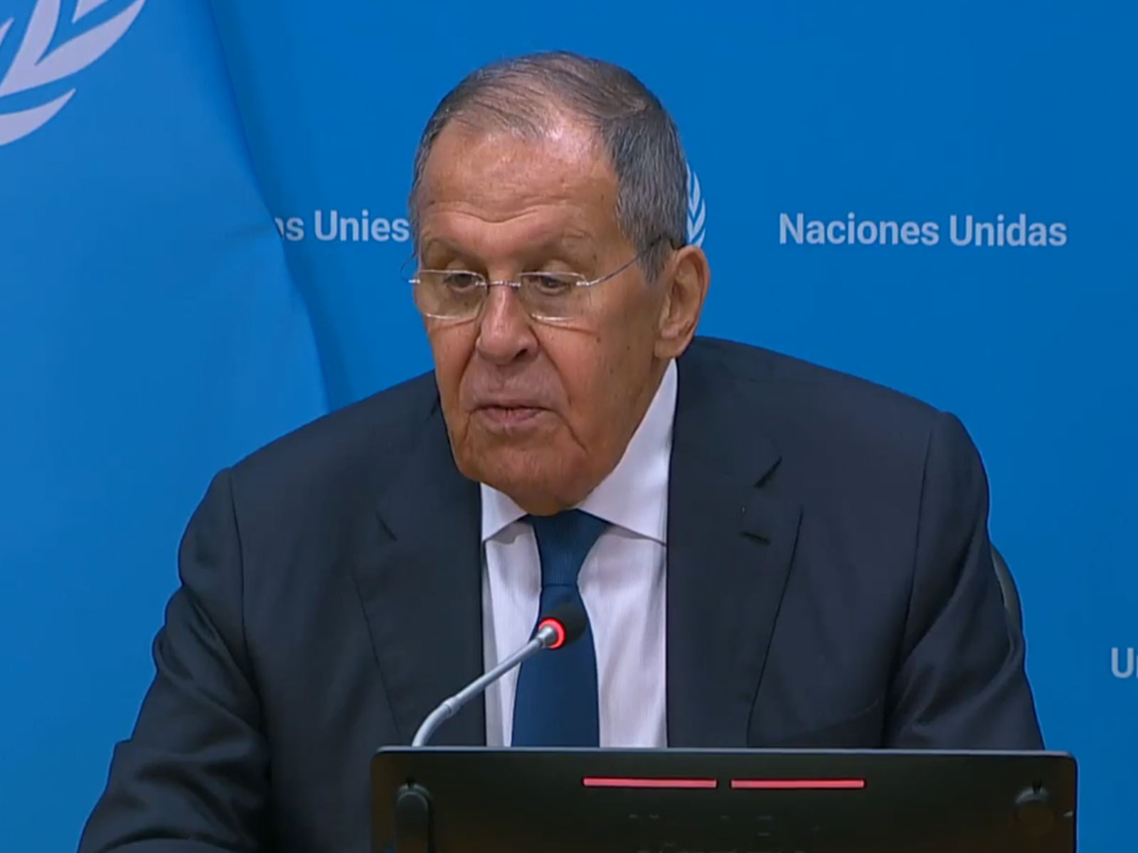  Russian Foreign Minister Sergey Lavrov (Photo/UNWebTV)