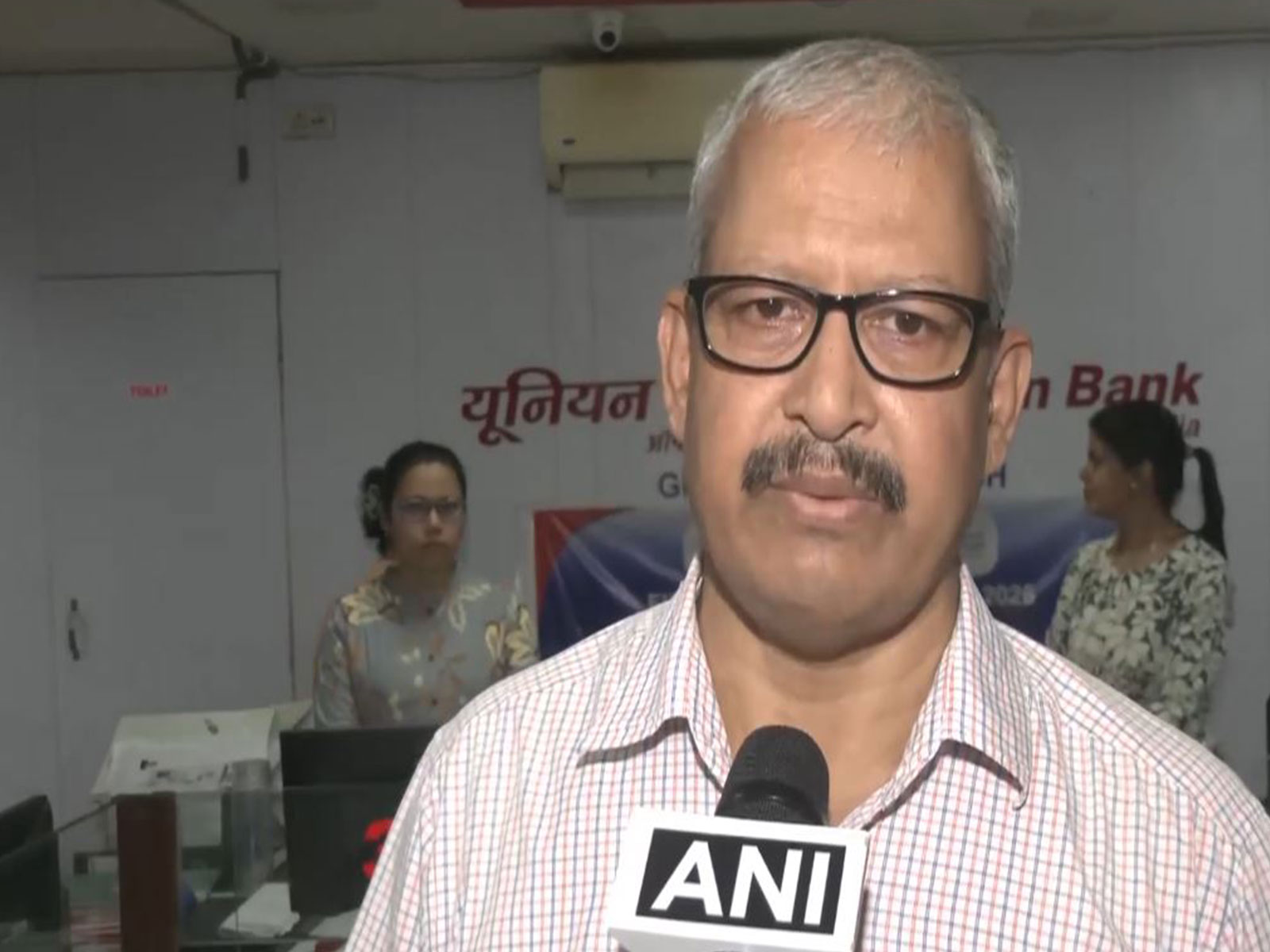 West Bengal Bank Employees Federation Vice President Shyamal Kumar Hazra (Photo/ANI)