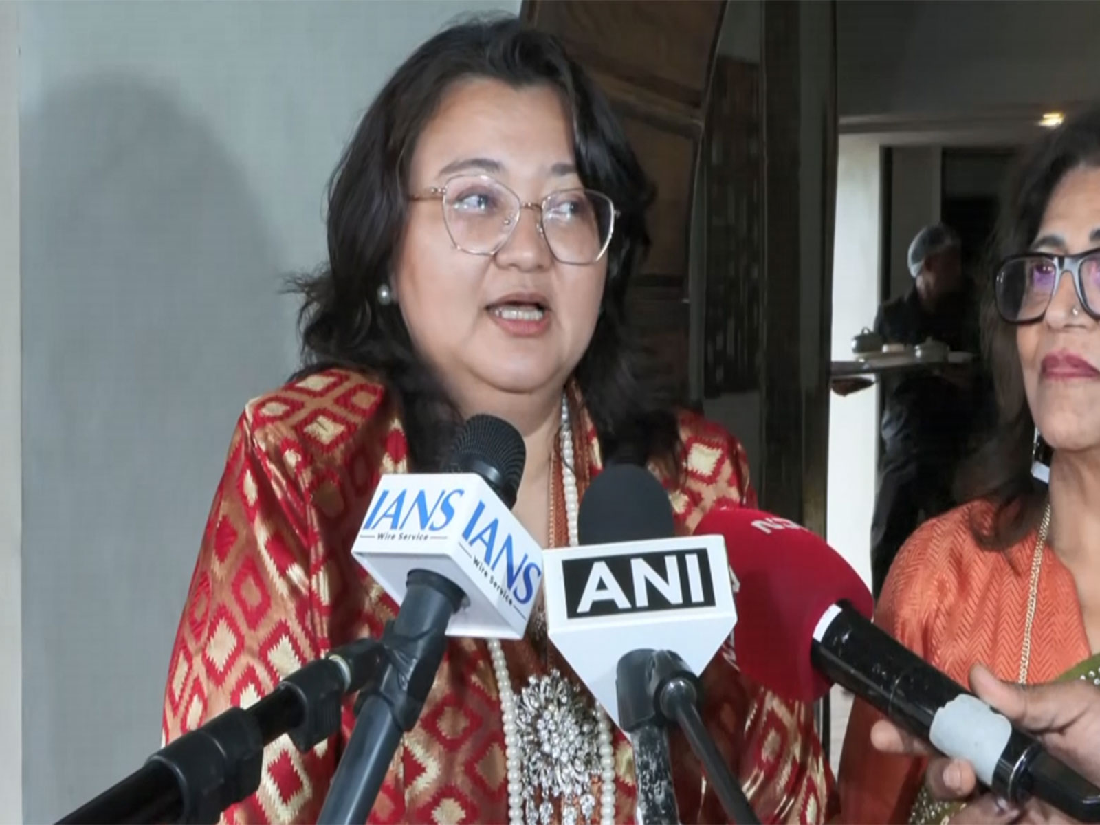  Deputy High Commissioner and Chargé d'Affaires ad interim (a.i.) at the High Commission of Malaysia in New Delhi, Sharifah Ezneeda Wafa (Photo/ANI)