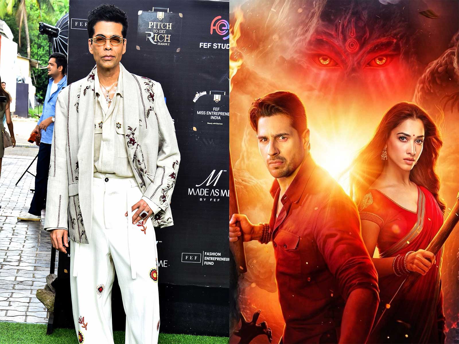 Karan Johar praises 'The Vvaan' (File Photo/ANI/X@taran_adarsh)