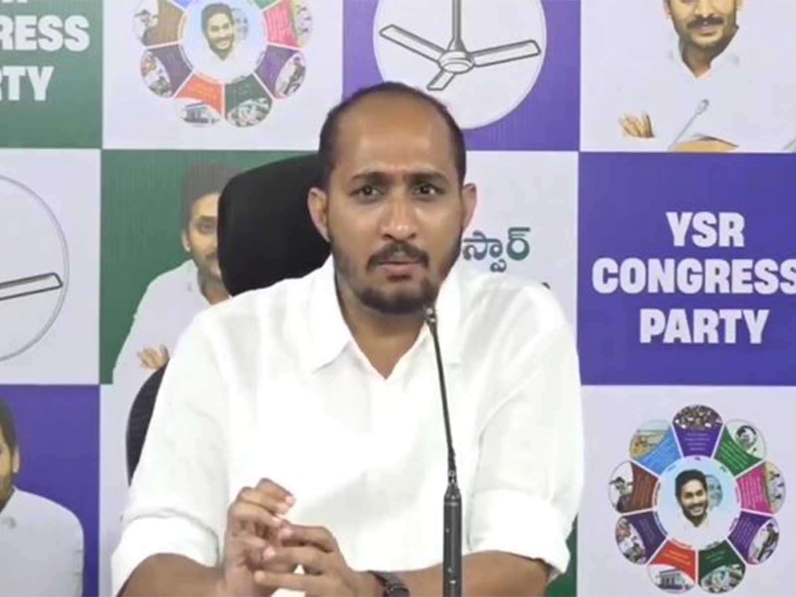 Addanki YSRCP In-Charge Ashok Kumar (Photo/@YSRCParty)