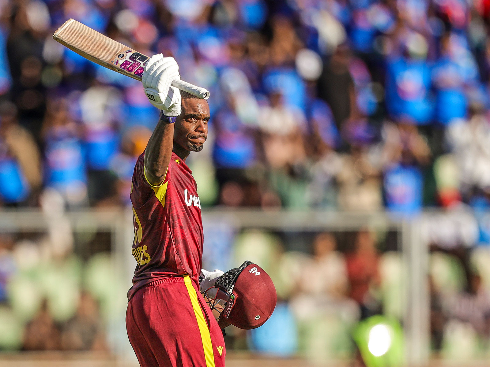 West Indies' Justin Greaves. (Photo/ANI) 