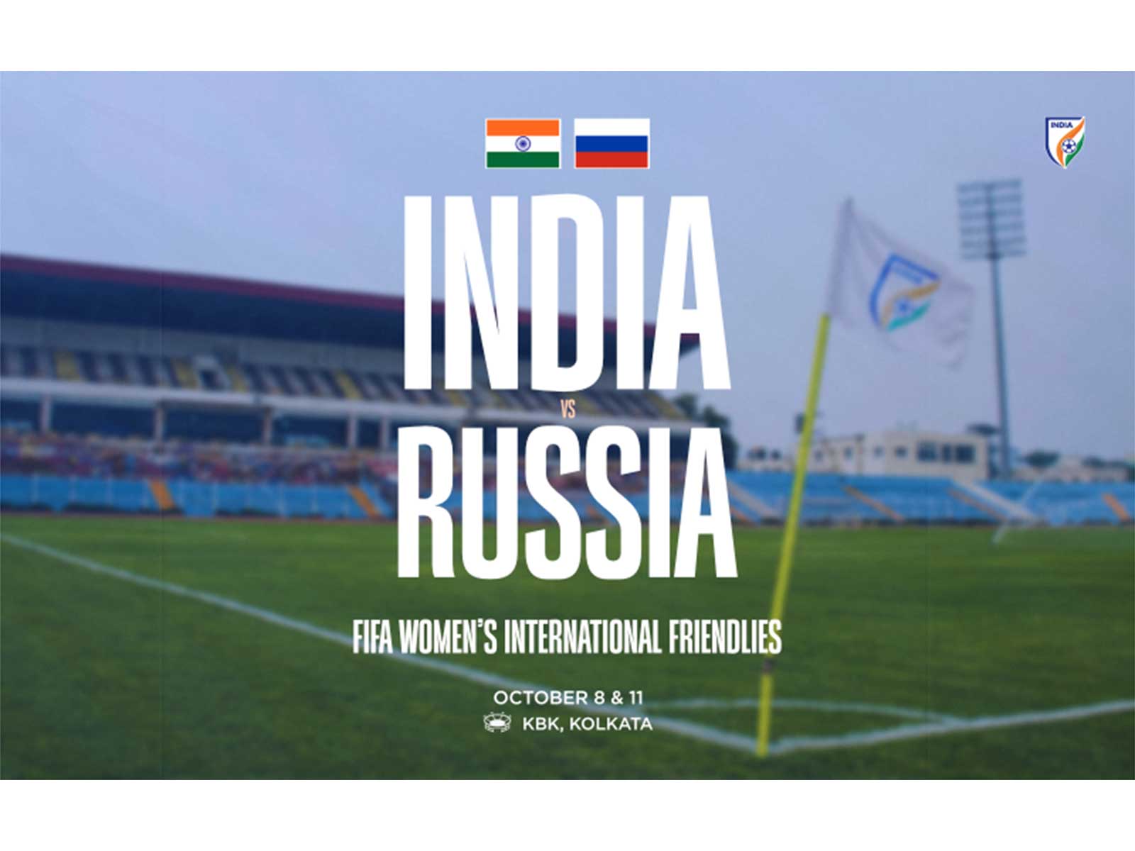 India to make historic Kolkata debut against Russia. (Photo/AIFF)