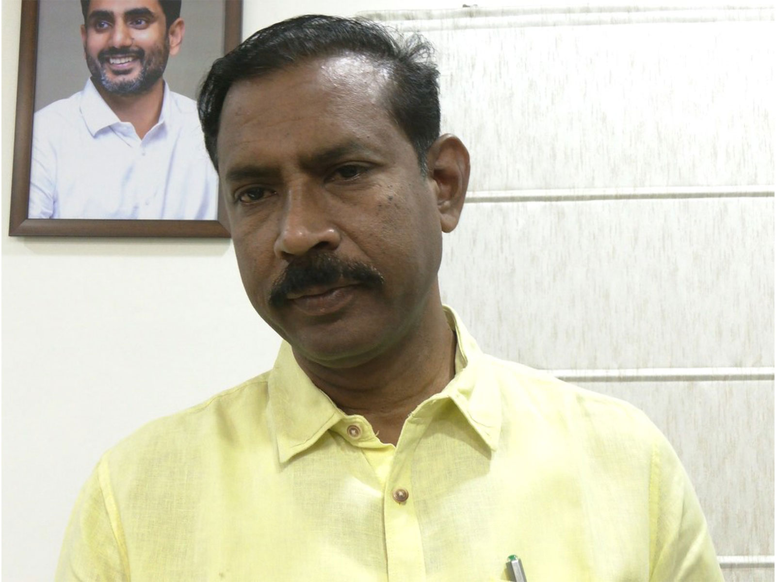 Andhra Pradesh TDP president Palla Srinivasa Rao (File Photo/ANI)