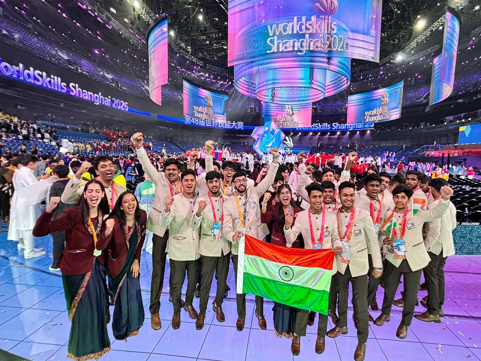 India Ranks 10th at WorldSkills Shanghai 2026 (Photo/ Ministry of Skill Development and Entrepreneurship)