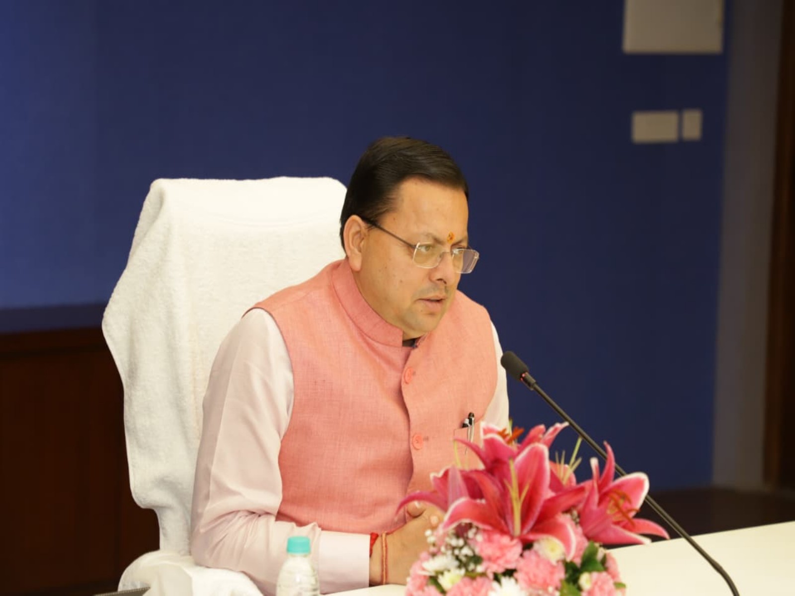 Uttarakhand Chief Minister Pushkar Singh Dhami (Photo/ANI)