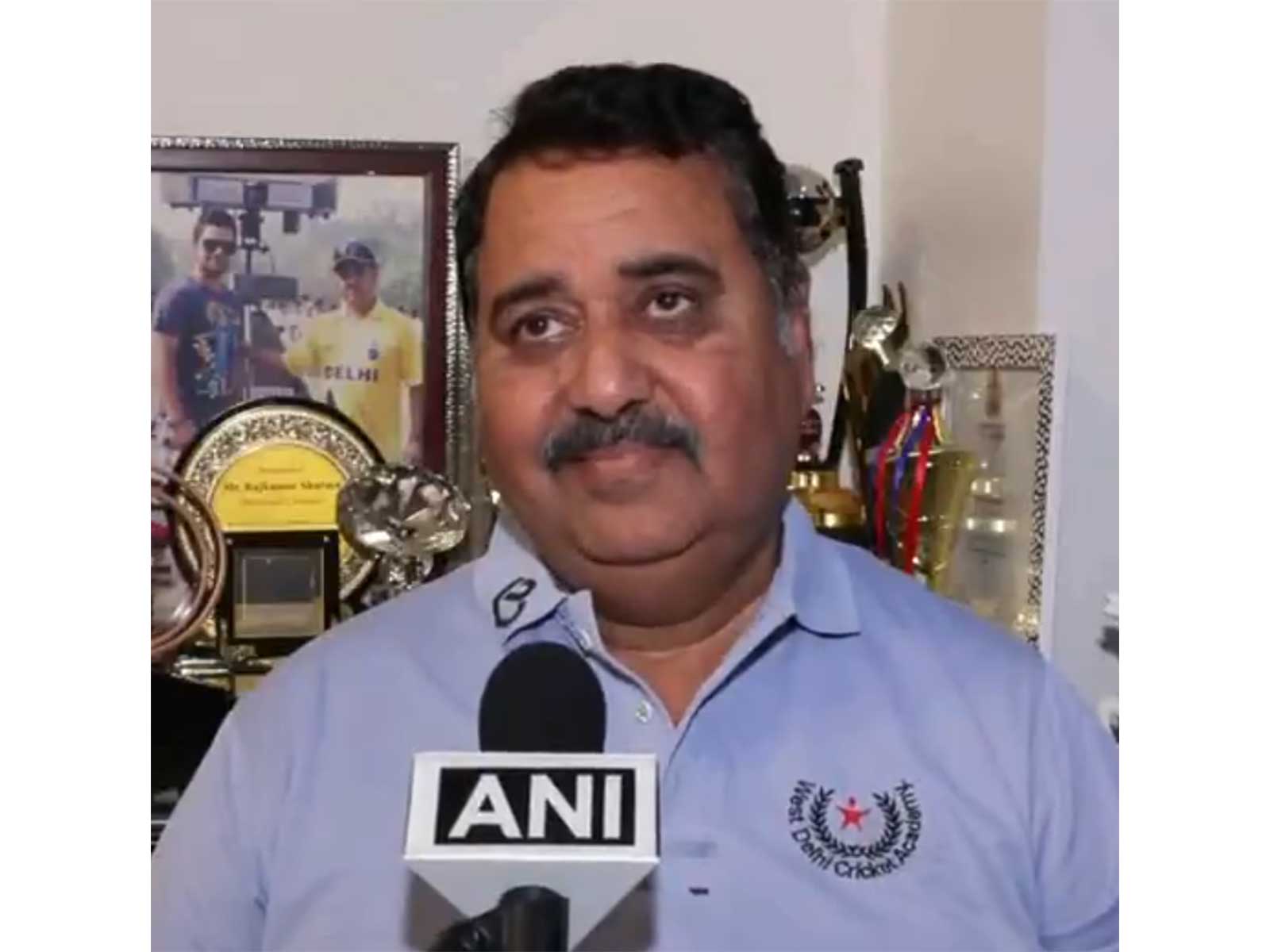 Virat Kohli's childhood coach Rajkumar Sharma (Photo/ANI) 