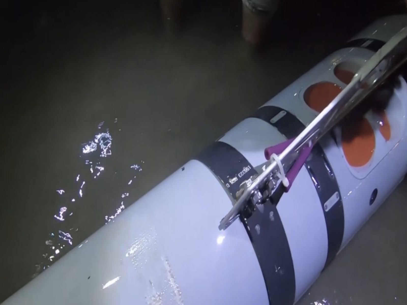 IRGC labels earlier 'REMUS 600' as 'Mk 18 Kingfish' (Photo/X@Irgcspeaker)