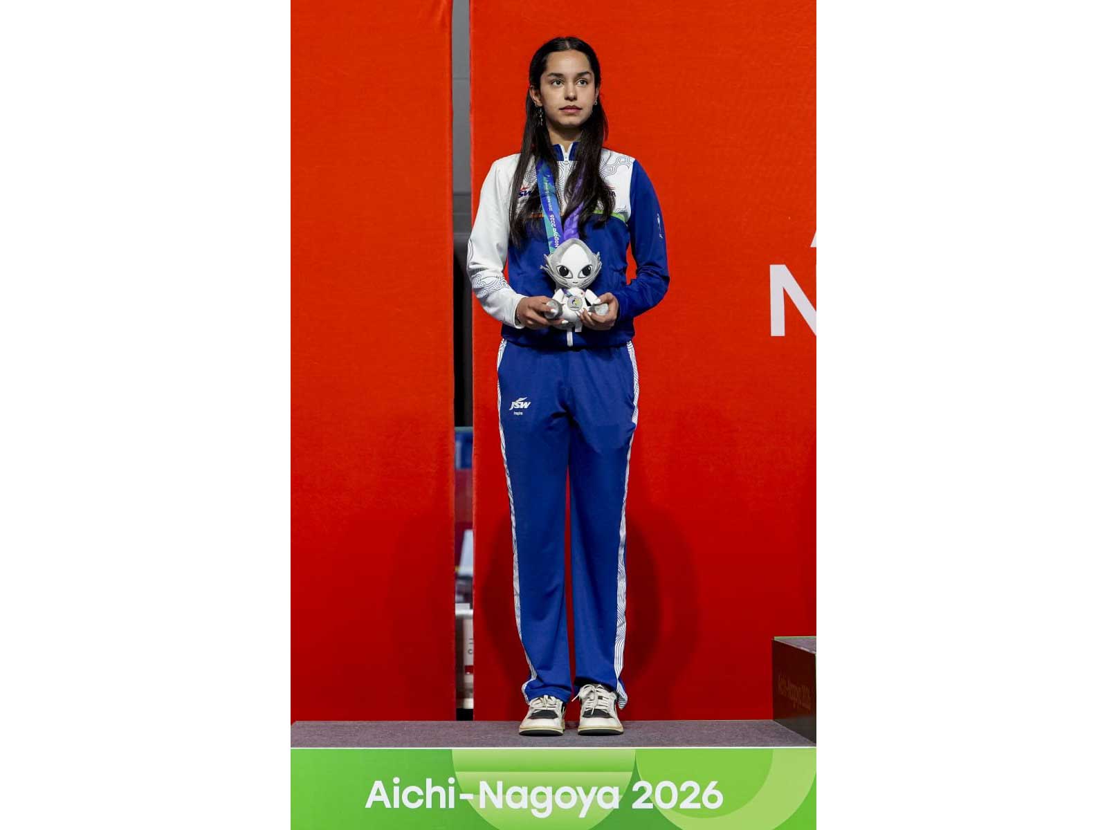 Indian squash player Anahat Singh (Photo: X/ @PMOIndia)