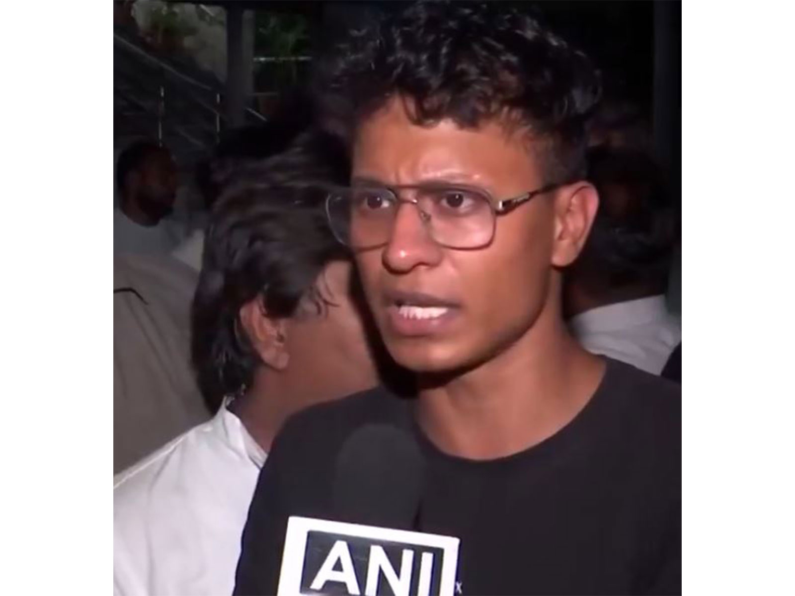 Sahib Singh, who alleged that Delhi Minister Parvesh Verma slapped him during a road inspection row in Tilak Nagar (Photo/ANI)