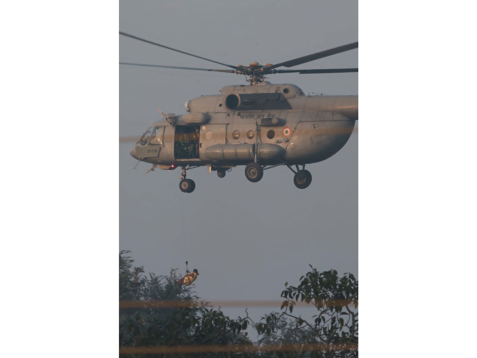IAF rescues 12 stranded civilians in Chhattisgarh (Photo/PIB India)